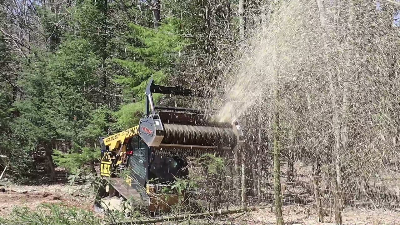 Introducing HM70DR Mulcher for skidsteer and CTL Shearex.ca YouTube