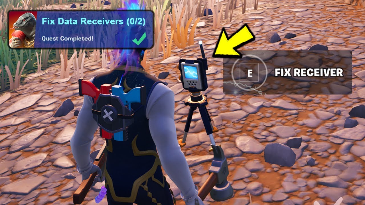 Fix Data Receivers - Fortnite Quest