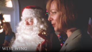 Famous I Saw C.J. Kissing Santa Claus | The West Wing Wealth
