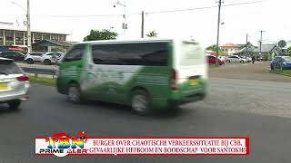 Burger Over Chaotische Verkeerssituatie Bij Cbb, Gevaarlijke Hefboom & Boodschap Voor Santokhi