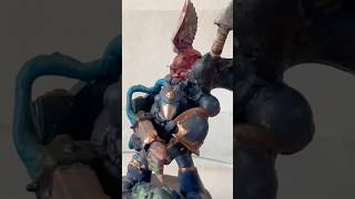Chaos Marine #boardgame #warhammer #miniaturepainter #miniaturepainting #miniature #warhammer40k
