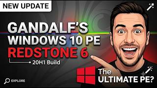 How to Download & Setup Gandalf’s Windows 10 PE Redstone 6 on PC (2026)