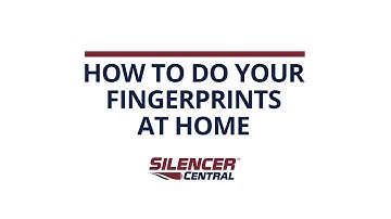 Fingerprint Kit with FD-258 Fingerprint cards - Do Your Fingerprints at Home