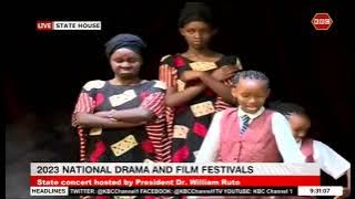 2023 National Drama & Film Festivals: A Choral Verse performance by Eagle Academy, Kericho County