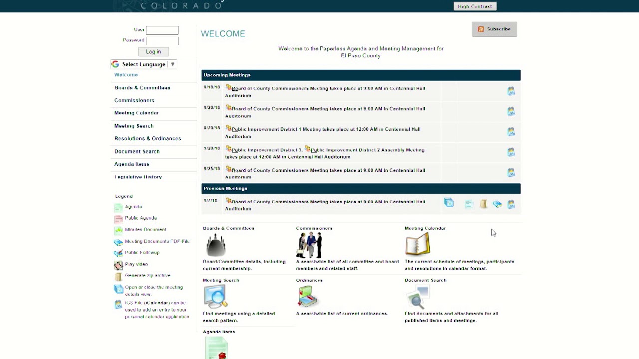 El Paso County Clerk & Recorder How To Use the New Site YouTube