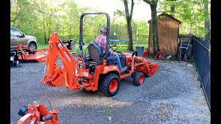 #789 First Time, Kubota BX 23S Loader Work, and Metal Roof Install on The Woodshed