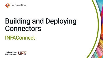 Connectoren bouwen en implementeren met INFAConnect