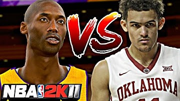 NBA 2K11 MyPLAYER TRAE YOUNG #11 - 99 OVERALL KOBE IS THE GOAT! TRIGGA TRAE DISRESPECTED KOBE LEGACY
