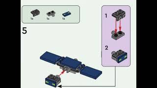 Конструктор LEGO Minecraft Экспедиция Стива в пустыню (21251), инструкция по сборке