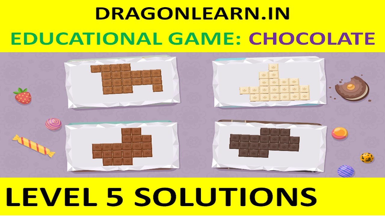 Bricsmath Chocolates Level 5 Solutions ( Dragonlearn Educational Games Solution)
