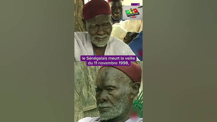 le dernier tirailleur sénégalais de la Première Guerre mondiale