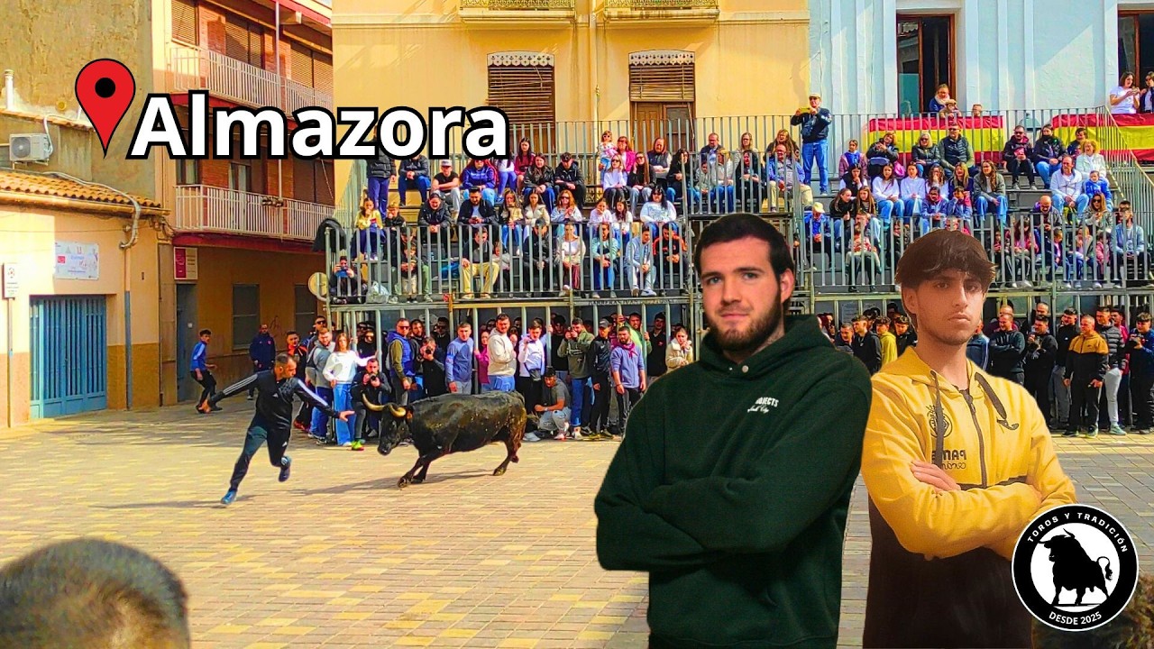 Toros Almazora!! Matinal de la Paloma con SUSTO!! 28-02-2026