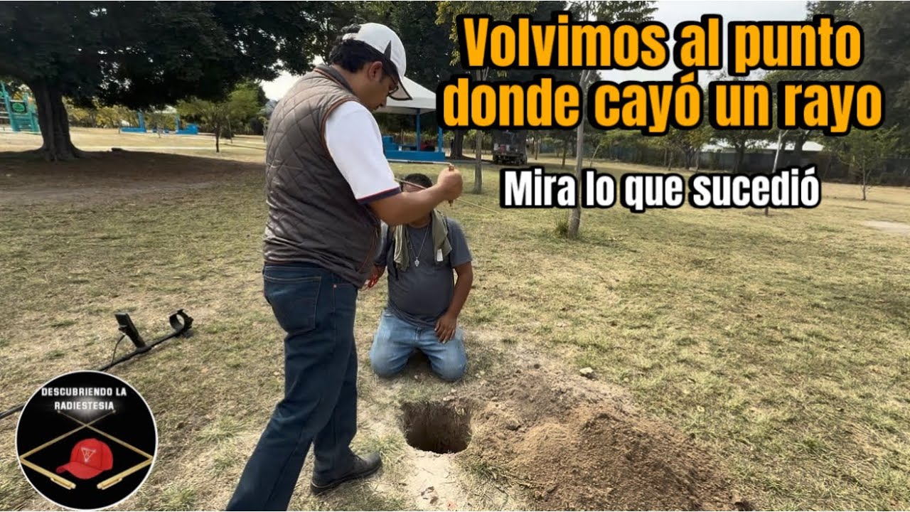 Volvimos al punto donde al árbol le cayo un rayo - antes Hacienda.