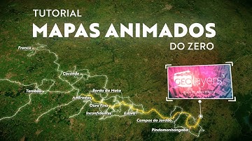 Tutorial do zero de MAPAS ANIMADOS | Geolayers 3 | After Effects