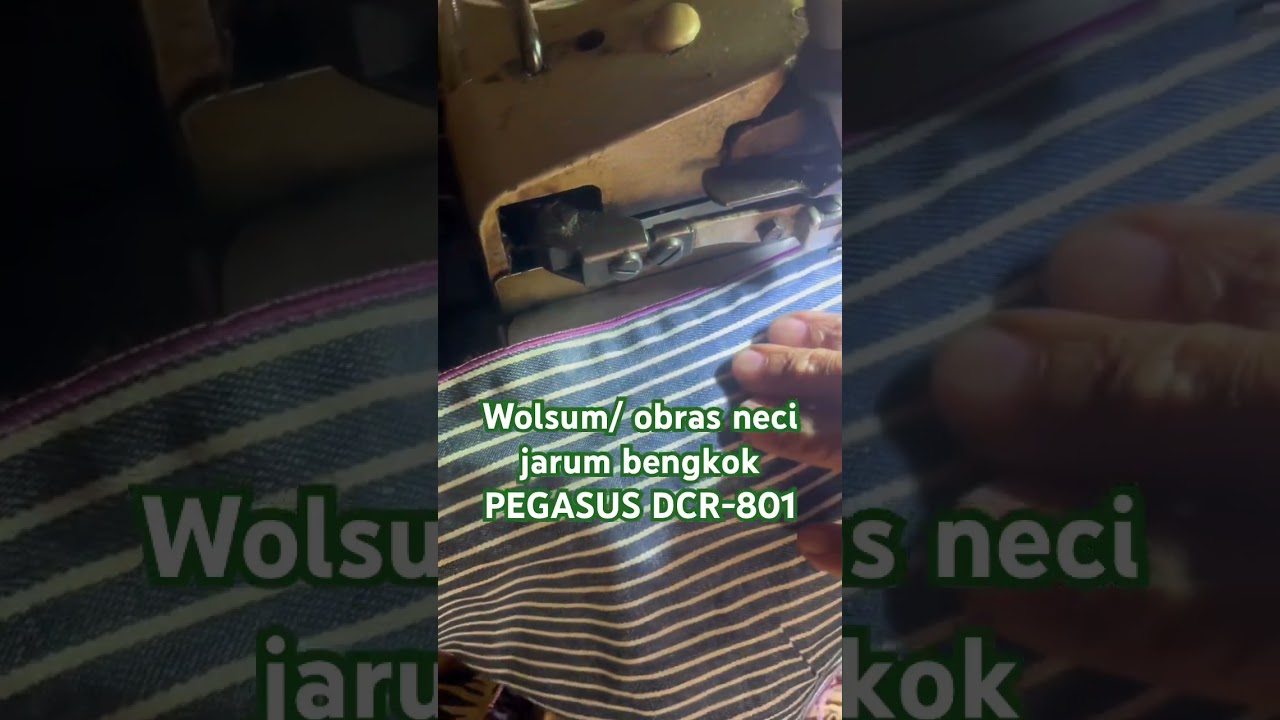 Mesin obras neci pegasus jarum bengkok seri DCR-801 