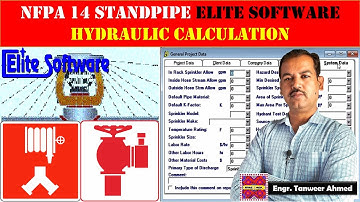 NFPA 14 Standpipe Elite Software Hydraulic Calculation in Urdu