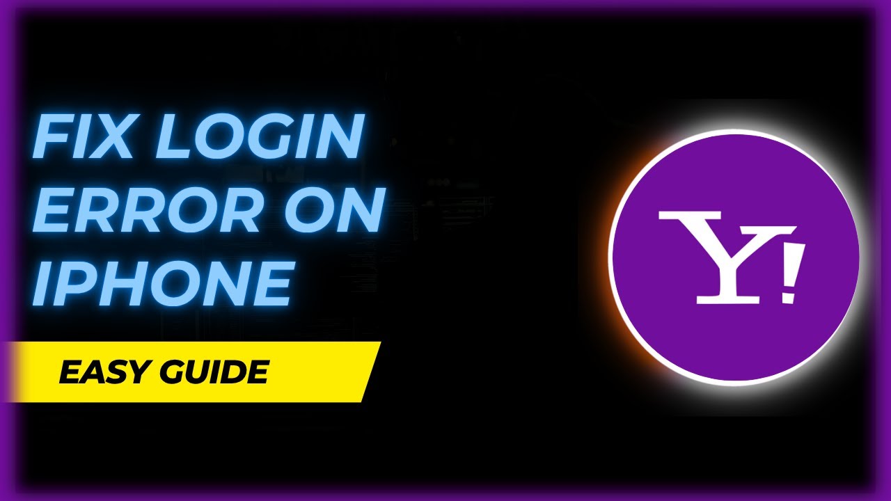 Как исправить проблему со входом в Yahoo на iPhone