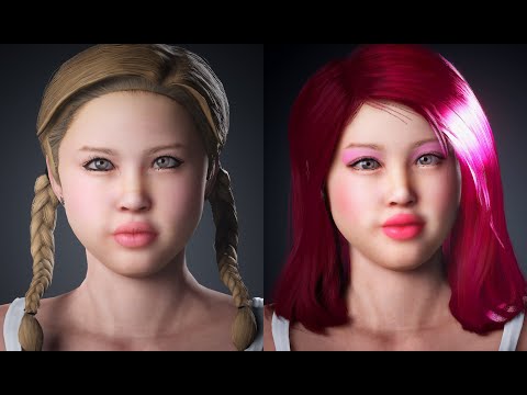 헤어스타일링 과 메이크업 으로 변신해보기