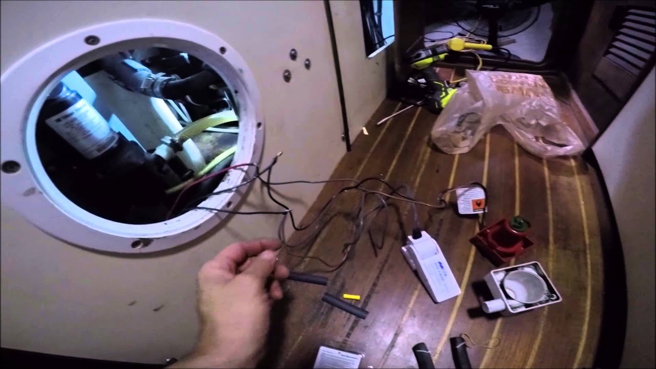 Replacing hard to reach bilge pump on S2 Sailboat