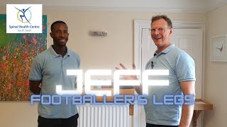 Chiropractic Activator Adjustment - "Footballer's Legs"