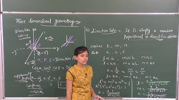 MATHS-XII-11-01 Three dimensional geometry, Pradeep Kshetrapal channel