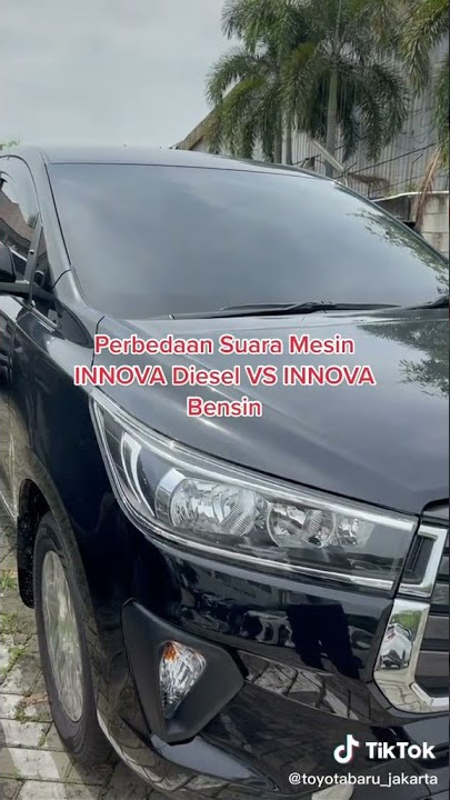 PERBEDAAN SUARA MESIN INNOVA DIESEL DAN INNOVA BENSIN #shorts
