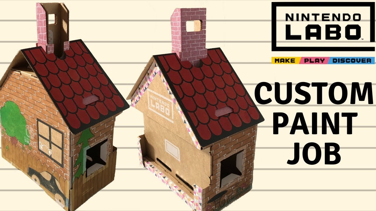 Nintendo LABO - HOUSE Custom Paint Job