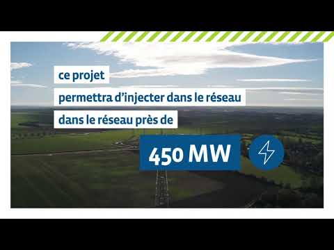 Raccordement électrique du parc éolien en mer du Calvados