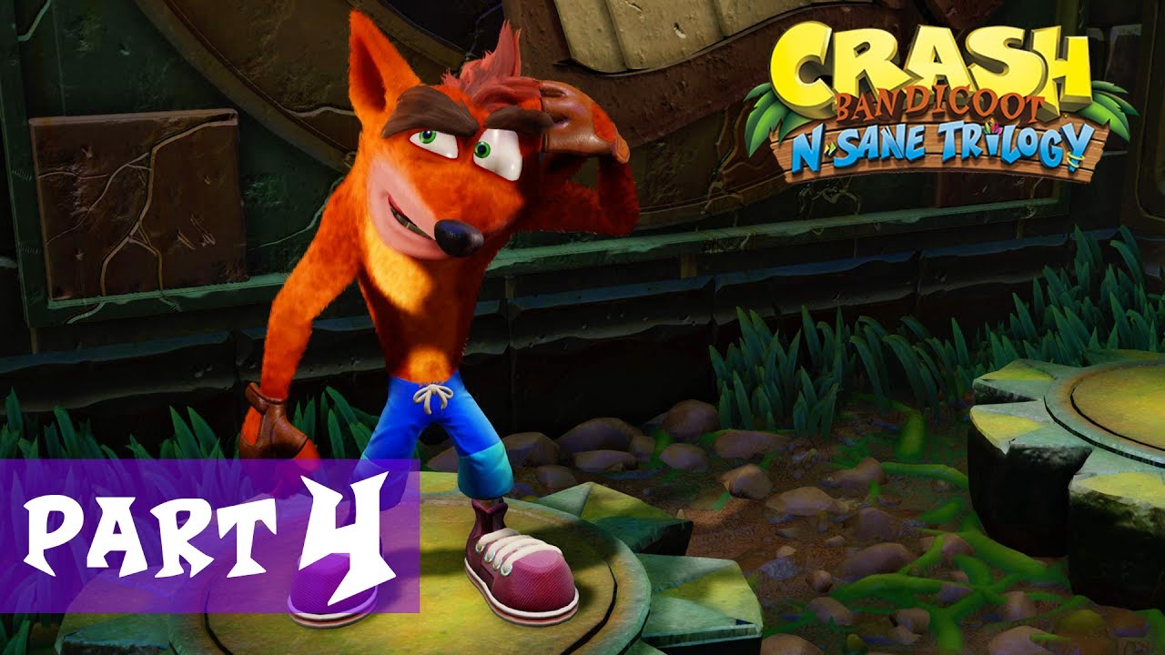 Crash Bandicoot N Sane Trilogy Gameplay Walkthrough Part 4