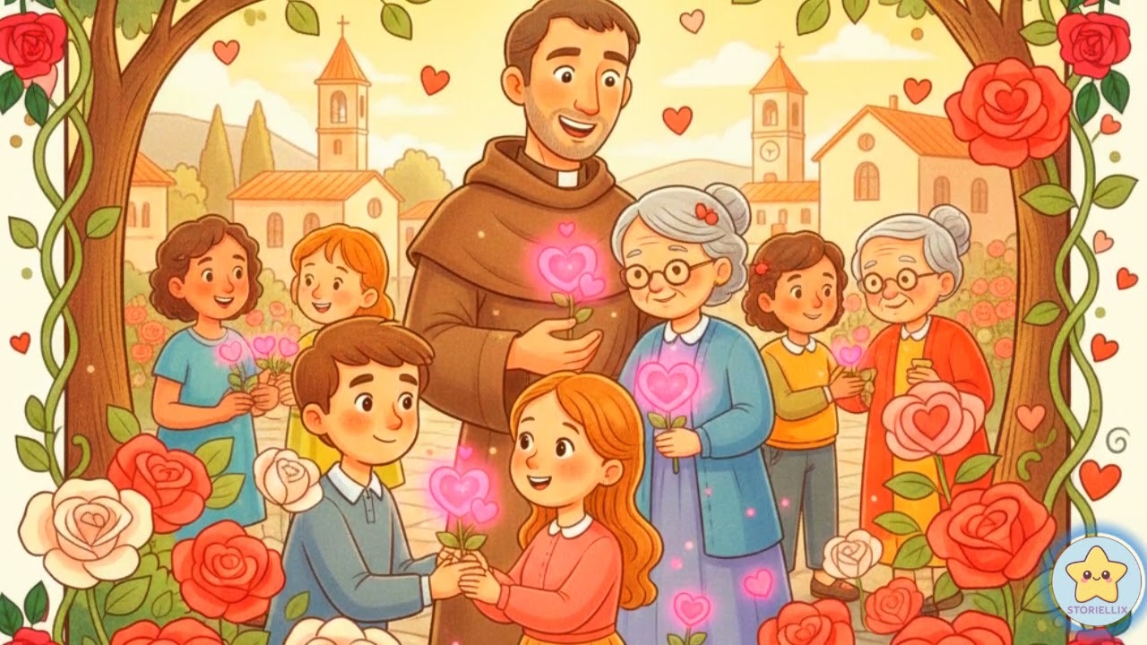 🌹🕊️ La Leggenda di San Valentino ❤️✨ Storia + Canzone per Bambini 🎶 #sanvalentino #14febbraio #amore