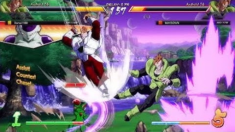 FighterZ Android #16  Self Destruct "you say run"