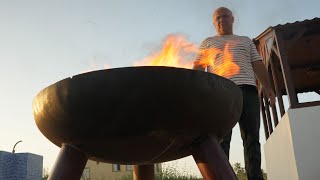 HAND MADE BBQ GRILL. ENG SUB