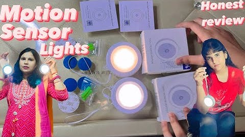 Hoteon motion sensor light Review in Hindi | Best sensor motion light !! How to use it |