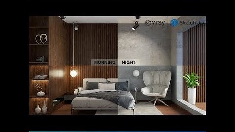 MESH LIGHT - SKETHCUP  #vraylighting #vraynext #interiordesign