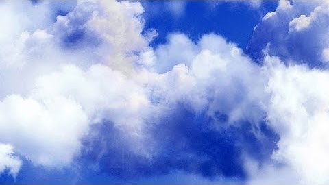 Puffy Clouds Flight Through - Free HD Footage