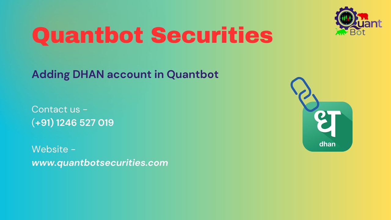 How to add Dhan account to Quantbot Copy Trading | Cloud based Copy trading | Multi Broker |