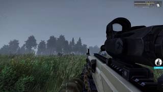 Arma 3 - Protecting a house with enemies coming through tall grass