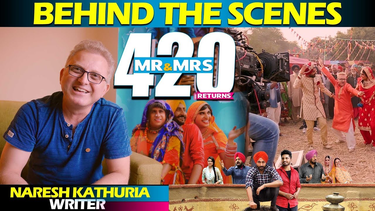 Behind the scenes | Mr & Mrs 420 Returns | Naresh Kathuria | Ranjit Bawa Jassie Gill | Making
