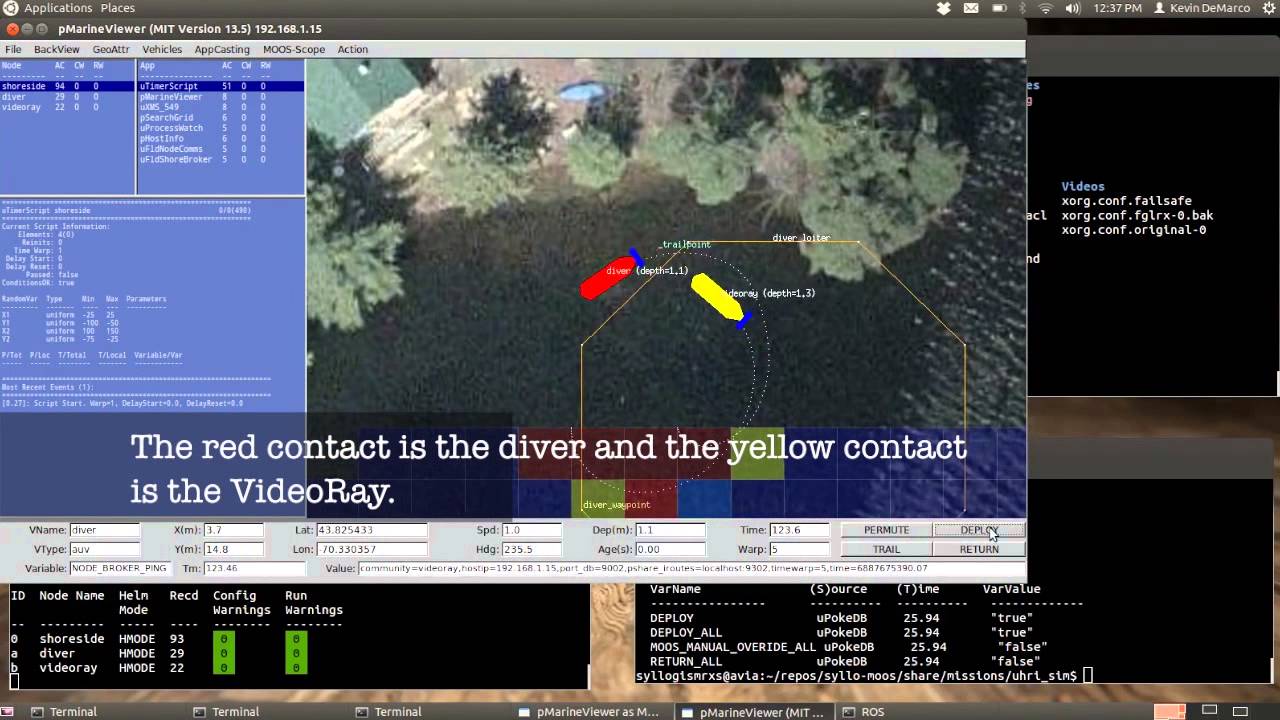 A Simulator for Underwater Human-Robot Interaction Scenarios - YouTube
