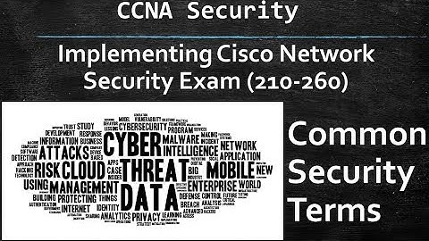 Common Security Terms