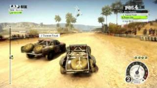 Dirt 2 gameplay on ATI HD 4650 and AMD Turion X2 dual core