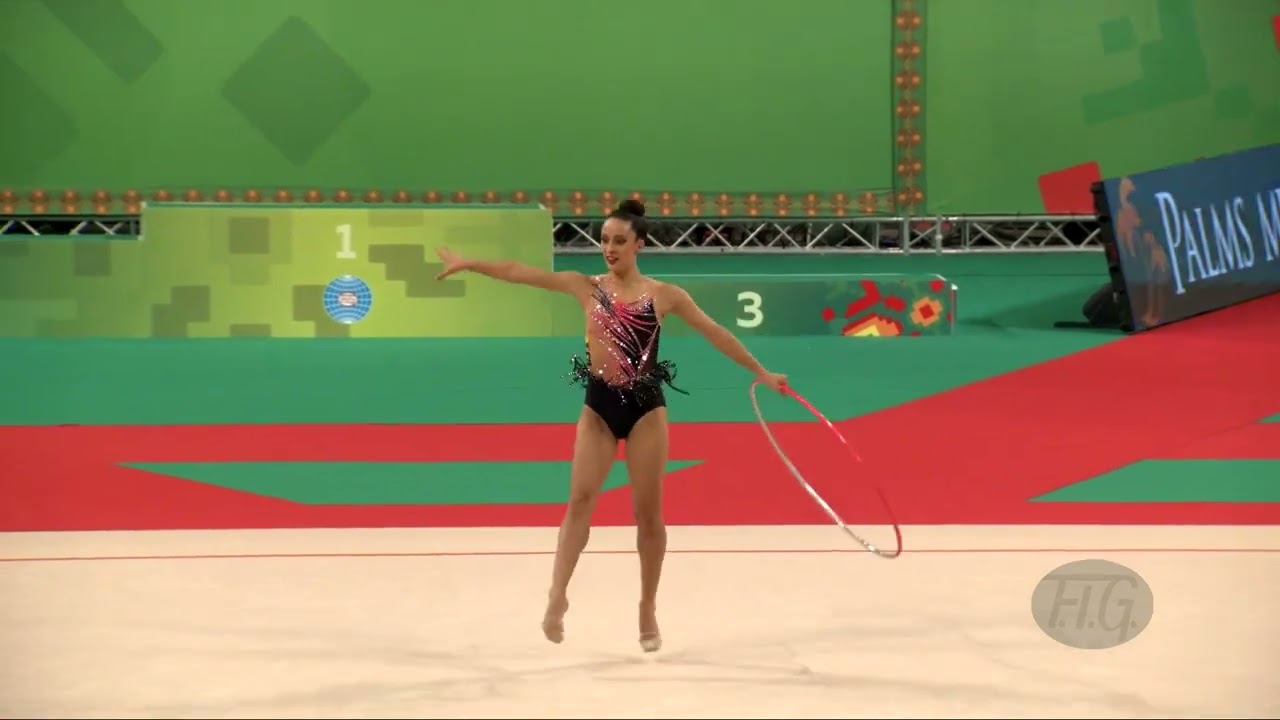 DUSSAN Lina (COL) - 2022 Rhythmic Worlds, Sofia (BUL) - Qualifications Hoop