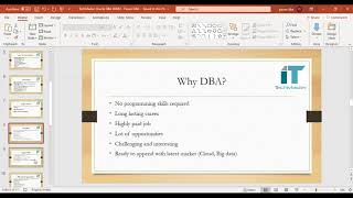 Oracle 12c DBA demo