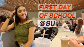 FIRST DAY OF SCHOOL Syracuse University
