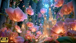 Flower & Mushroom Palaces 4K ✨ Fantasy World of Light and Fairies screenshot 5