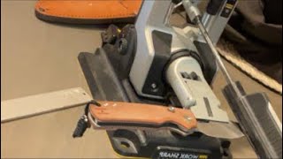 Live fixed angle sharpening