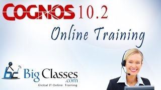 Cognos 10.2 Online Training | Free Demo