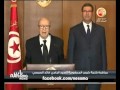 كلمة رئيس الجمهورية باجي قائد السبسي اثر العملية الارهابية التي استهدفت حافلة للامن الرئاسي 