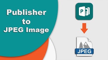 How to convert publisher to JPEG Image File using Microsoft Publisher