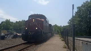 CPKC 8507, 4767 at Parry Sound Ontario.